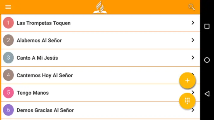 Himnario Infantil Adventista android App screenshot 1