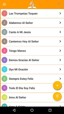 Himnario Infantil Adventista android App screenshot 8